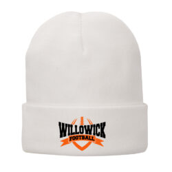 Willowick Football Fleece-Lined Knit Cap