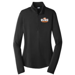 Willowick Football Ladies Lightweight Wicking 1/4-Zip Pullover